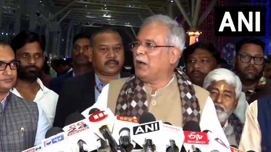 Bhupesh Baghel leaves for Delhi defeat will be reviewed in AICC tomorrow