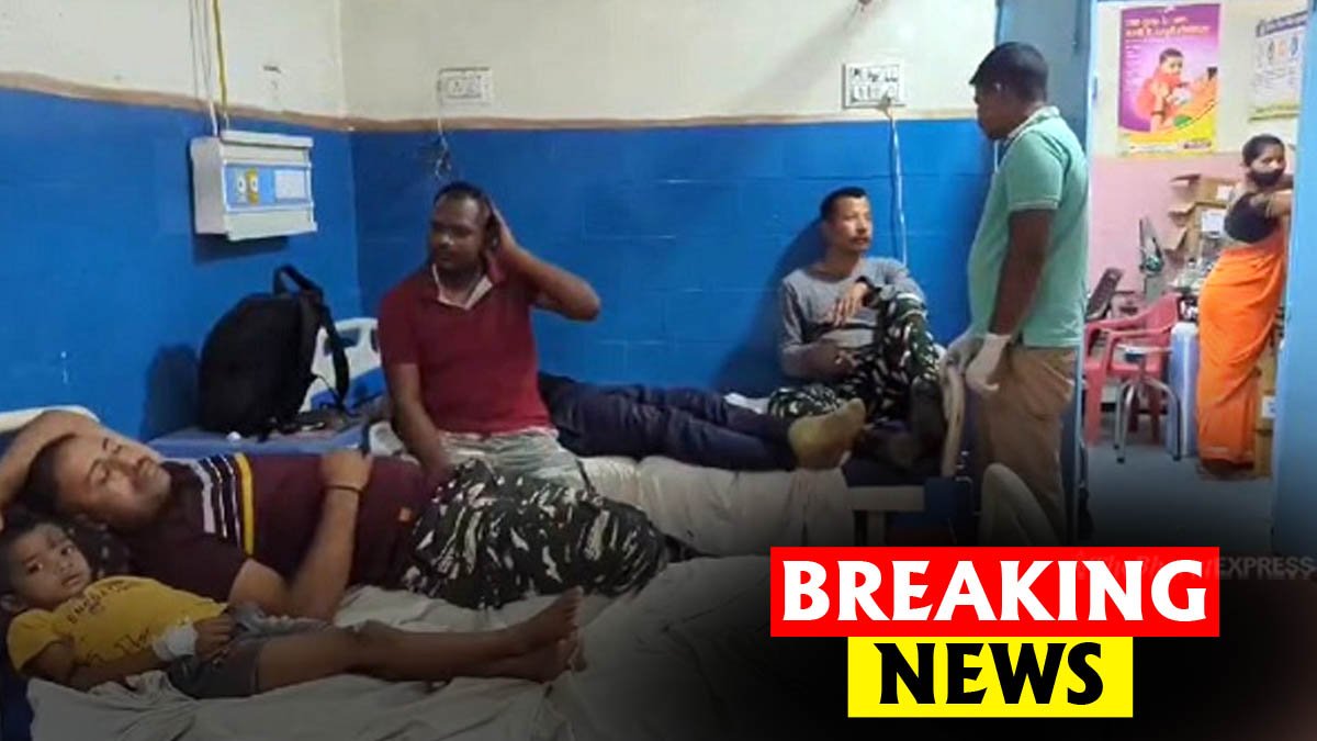 Ambulance filled with CRPF soldiers overturns