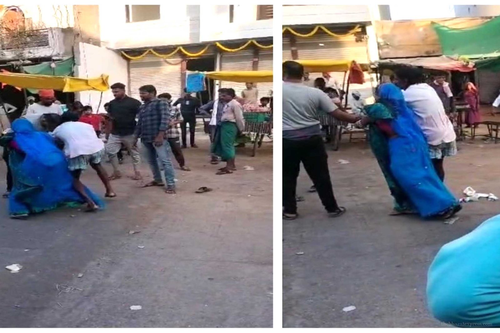 VIDEO of tribal youth being beaten on the middle of the road, video went viral and demand for action from CM and Commissioner