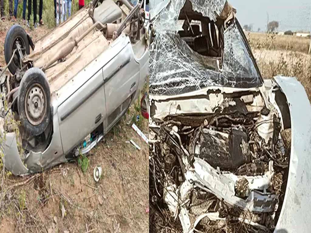 bjp neta accident