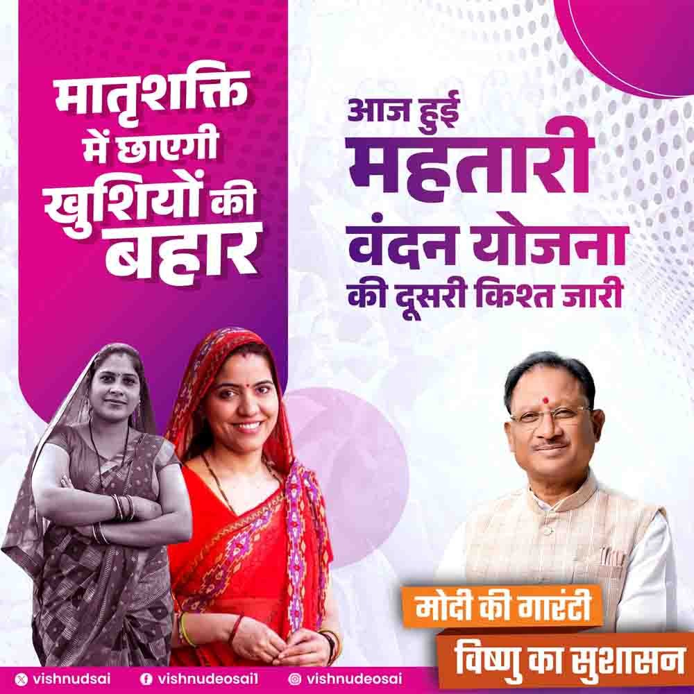 Mahtari Vandan Yojana ki 2nd kist jari