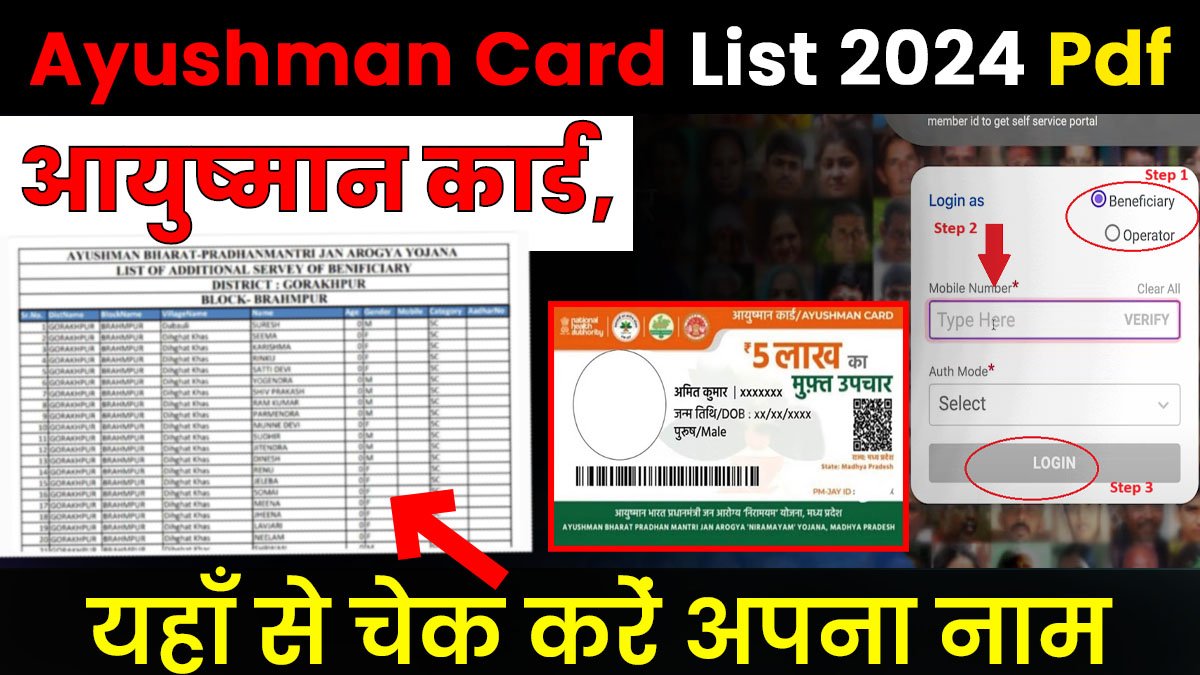 Ayushman Card List Download