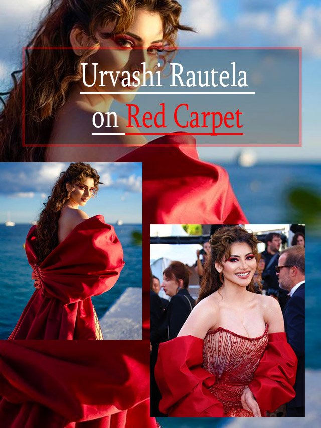 Urvashi Rautela on red carpet latest
