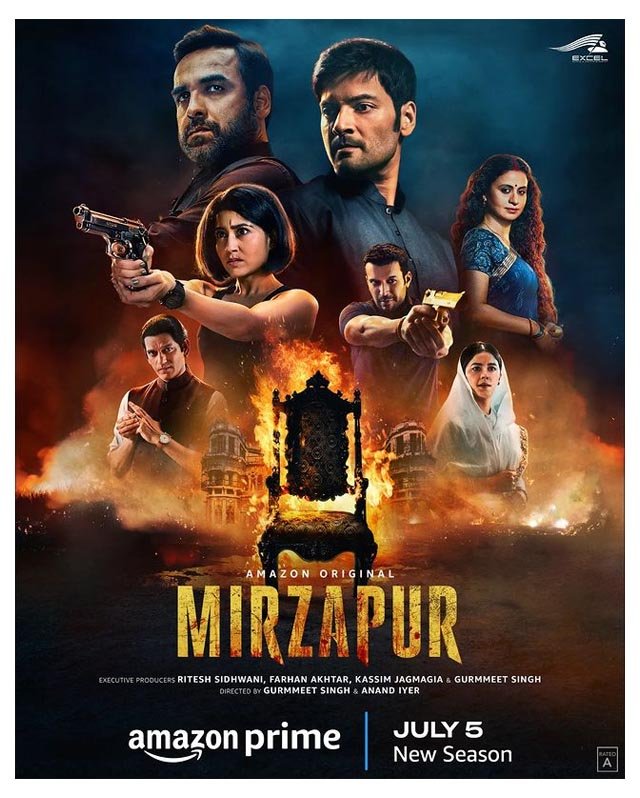 Mirzapur Season 3 Release Date 5 july