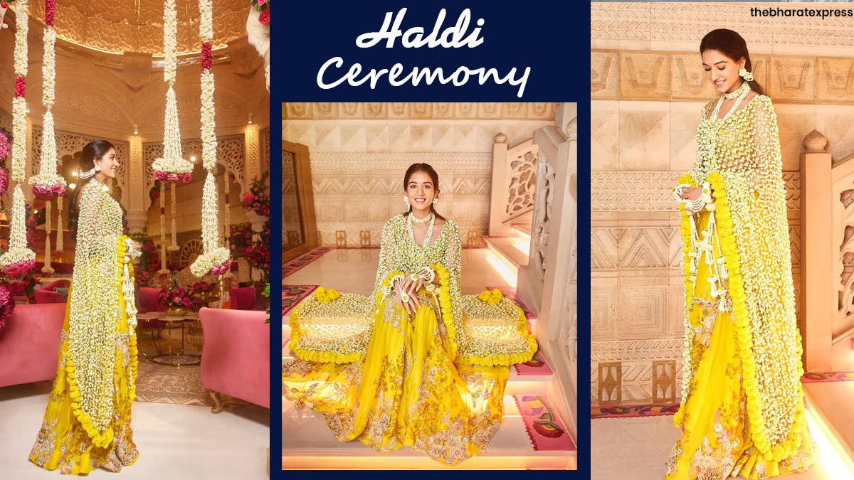Anant Radhika Haldi Ceremony