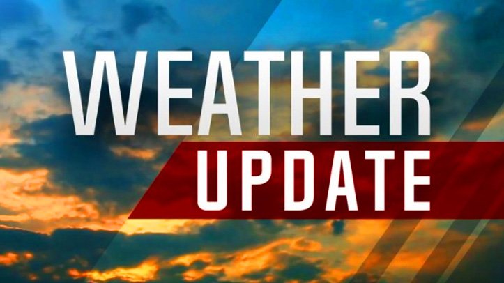 Weather updates today