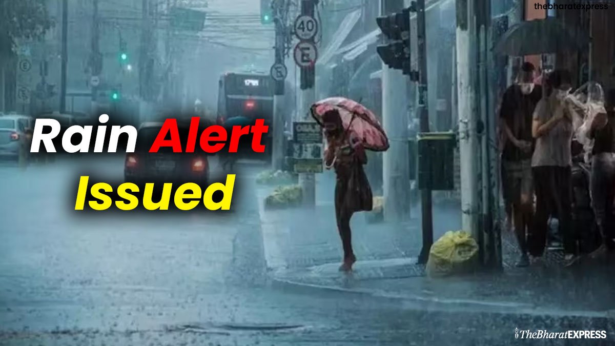 Rain Alert Issued