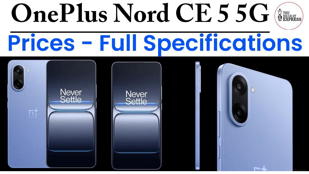 OnePlus Nord CE 5 5G Prices Full Specifications