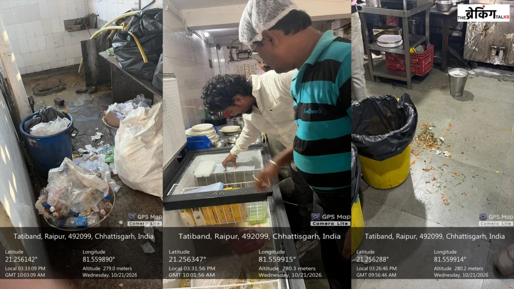 रायपुर में गंदगी पर नगर निगम सख्त! MP ढाबा और 10 ठेलों से वसूले ₹15,100